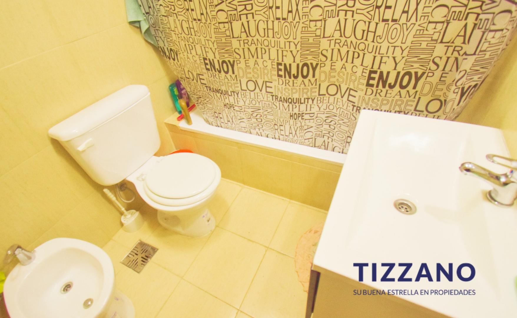 Departamento 2 ambientes con 2 baños