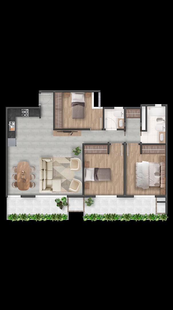 Departamento en Venta en Merlo, USD 173.400