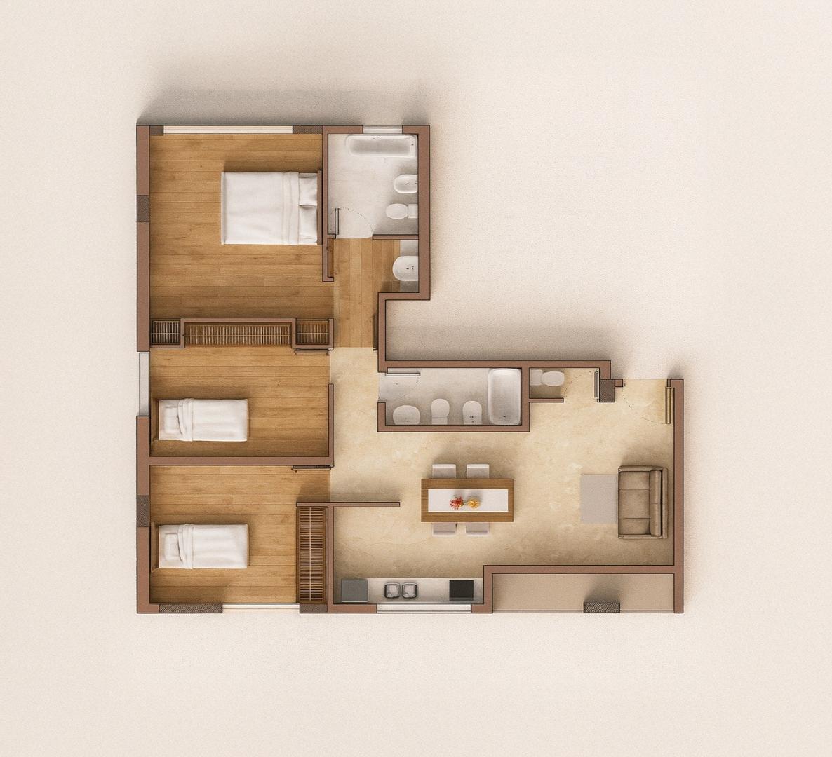 Departamento en Venta en Ituzaingo Norte, USD 169.000