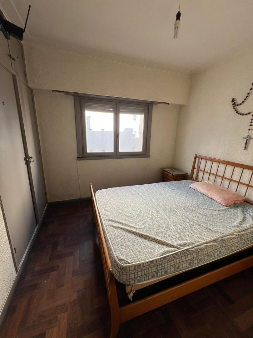 Dpto 2 Ambientes, dormitorio con amplia vista