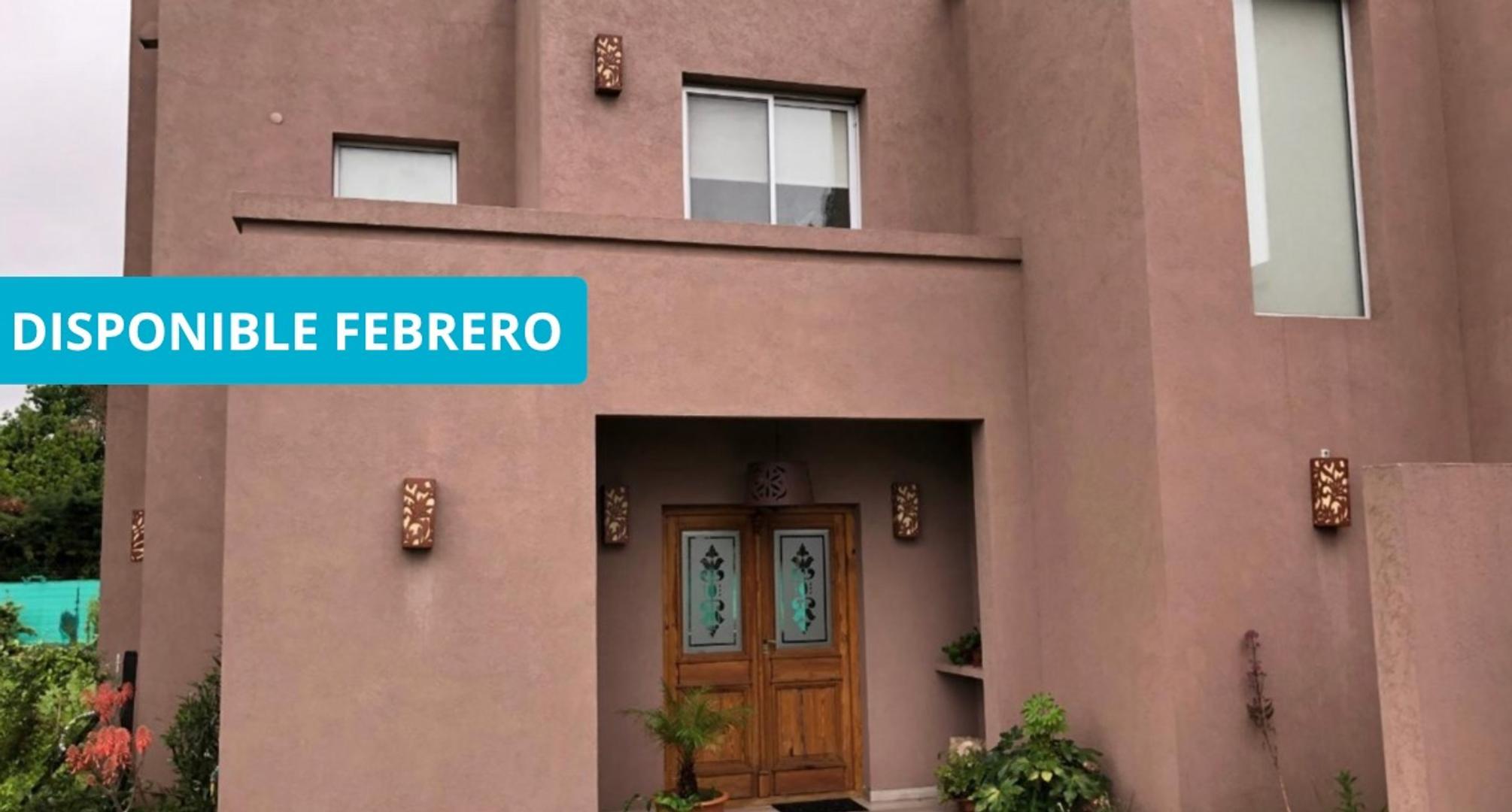 CASA ALQUILER PILAR - 3 DORM - FEBRERO