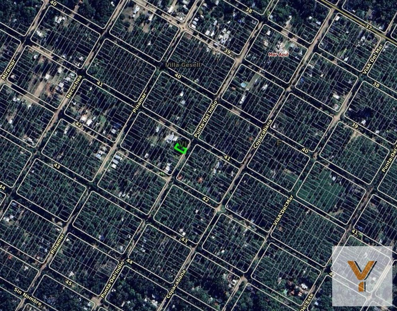 Terreno en Venta 25  mts Fondo