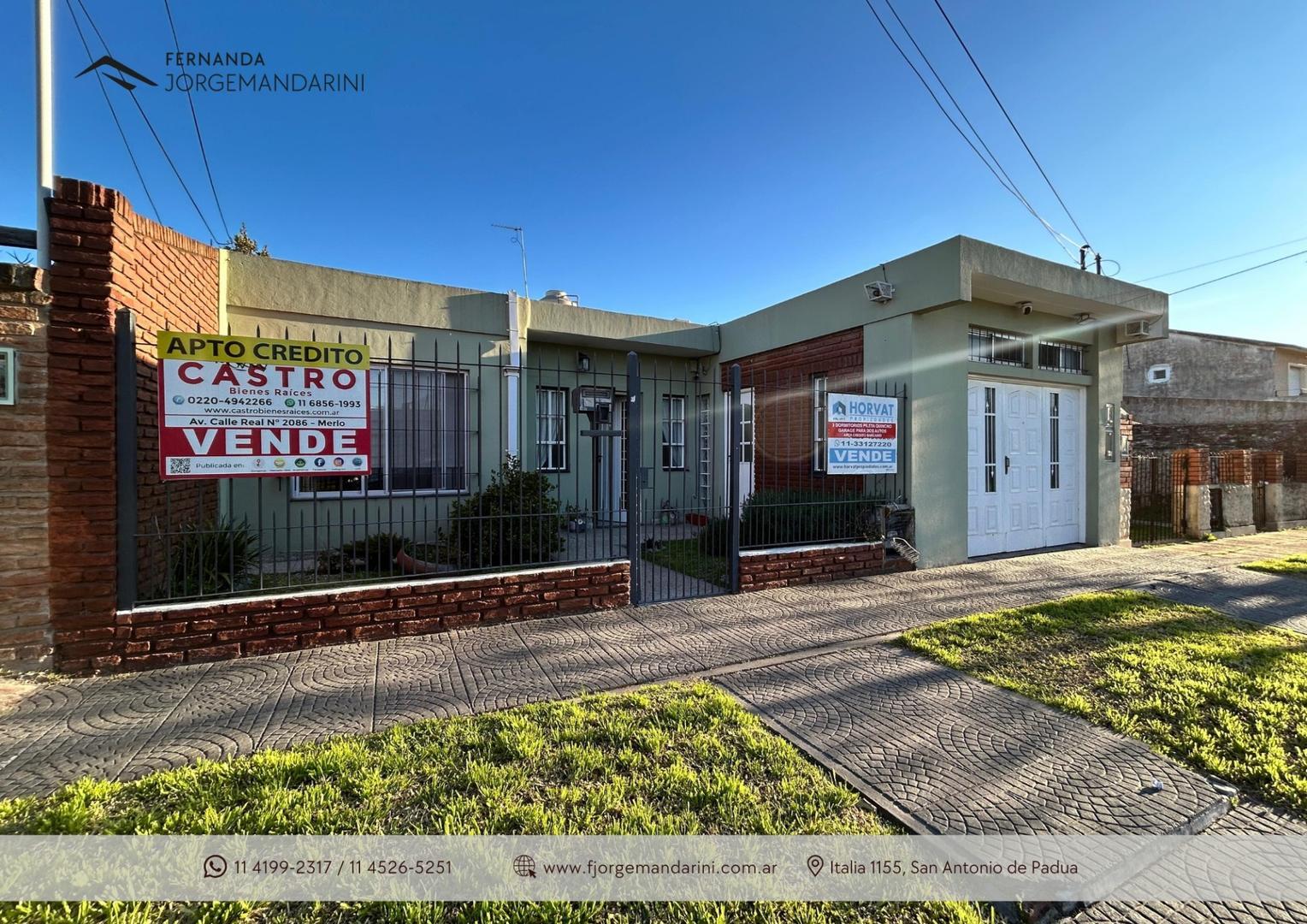 CASA - 4 AMBIENTES - SAN ANTONIO DE PADUA