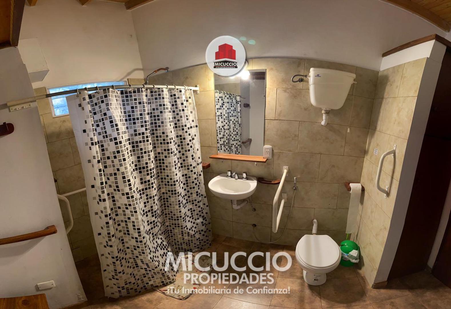 Departamento 2 ambientes con 1 baño