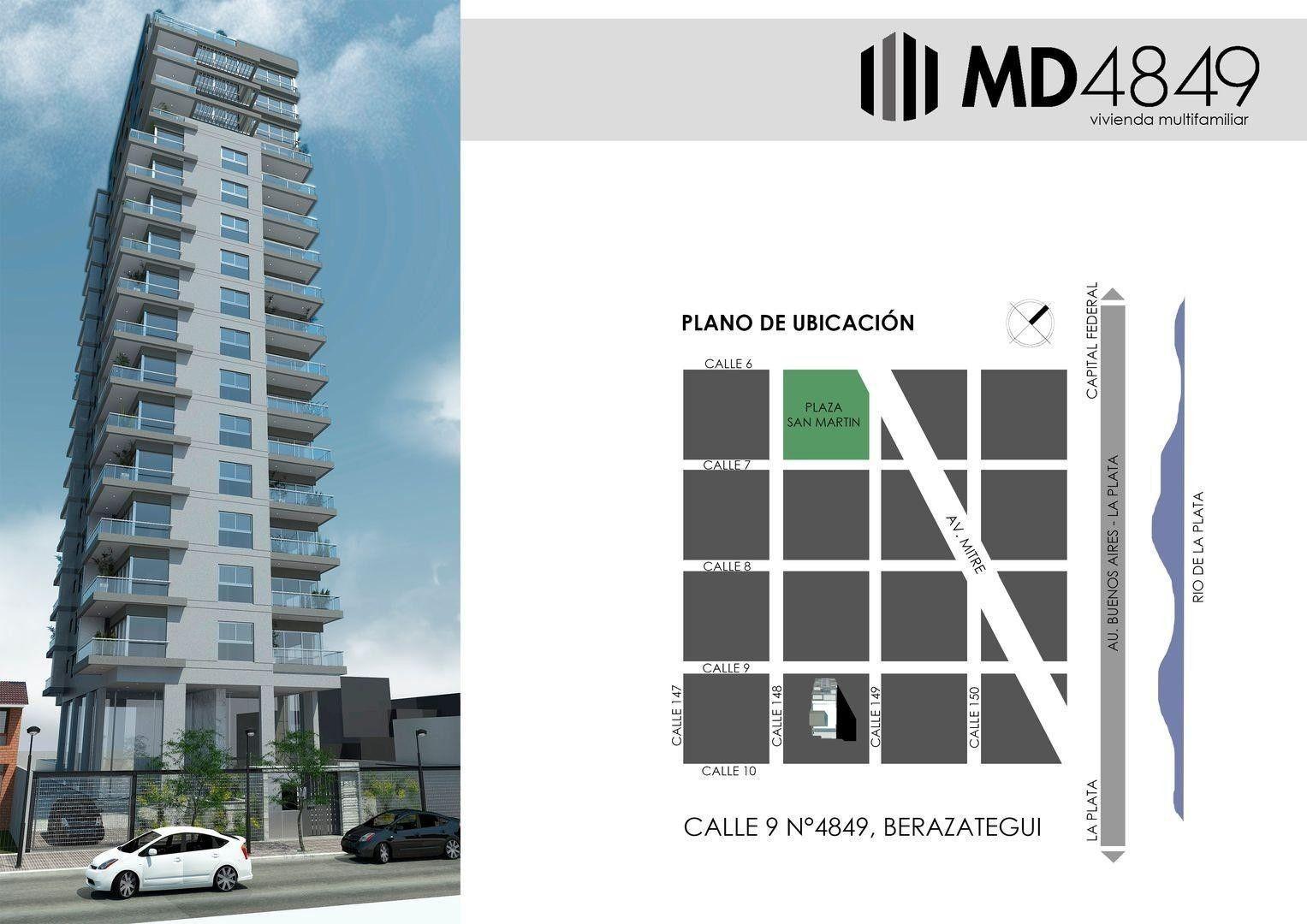 Departamento en Venta de 2 ambientes
