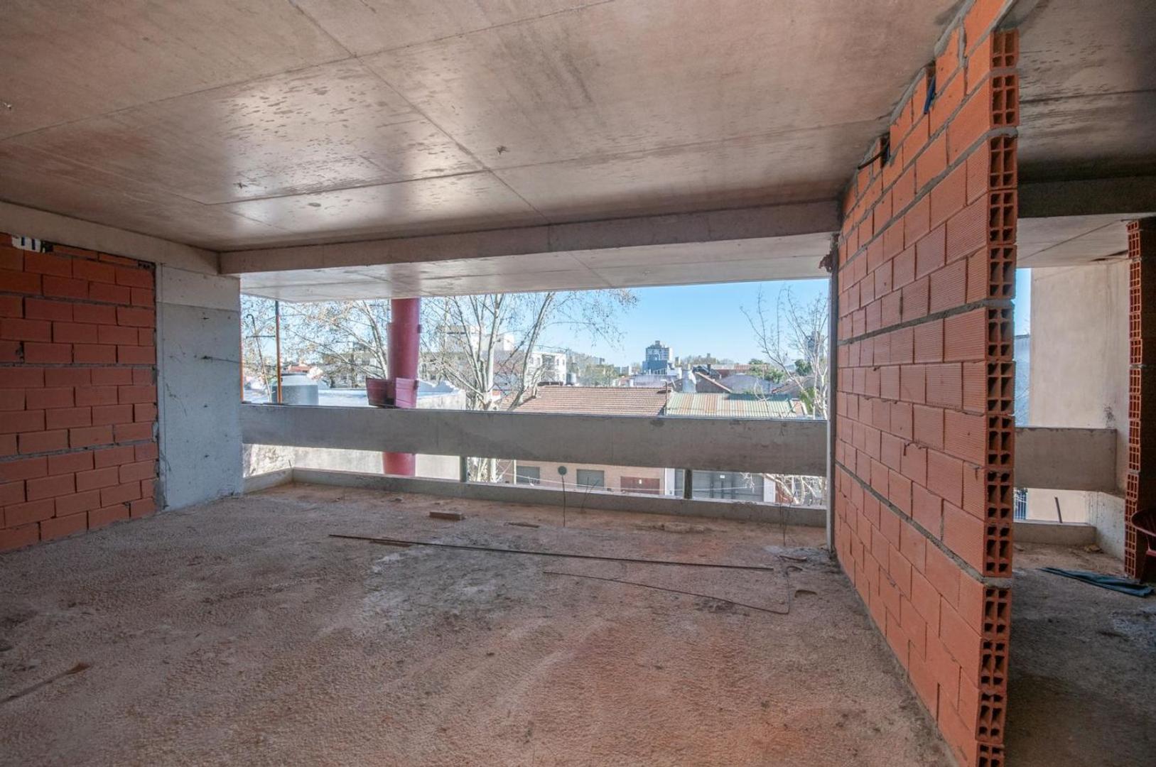 Departamento 2 ambientes con 1 baño