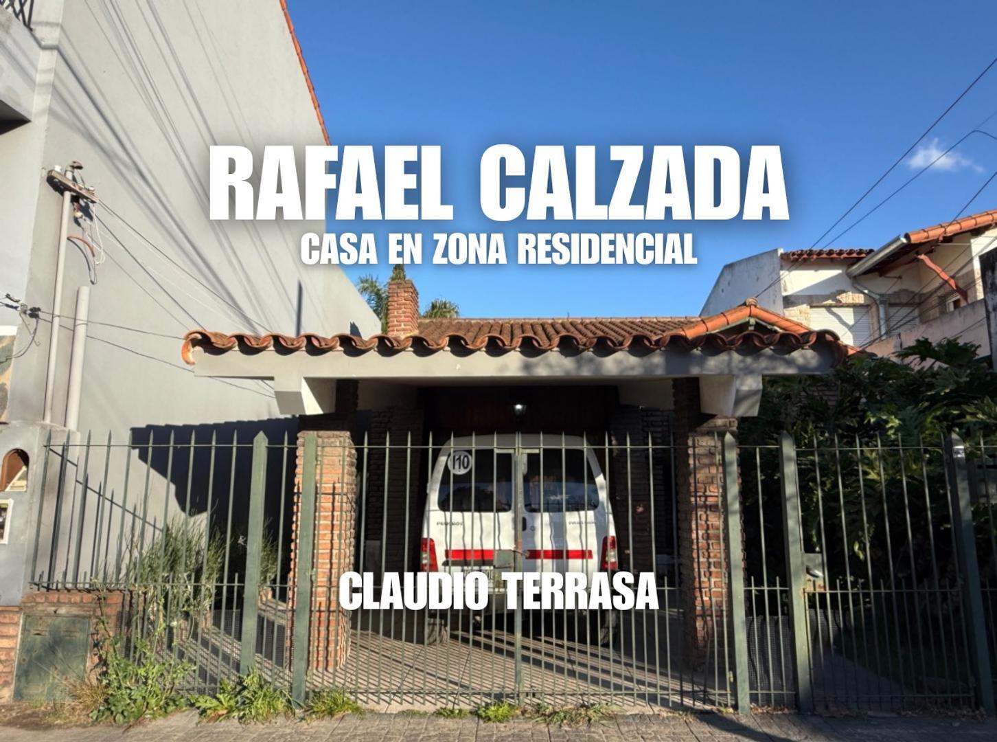 CHALET EN VENTA EN RAFAEL CALZADA