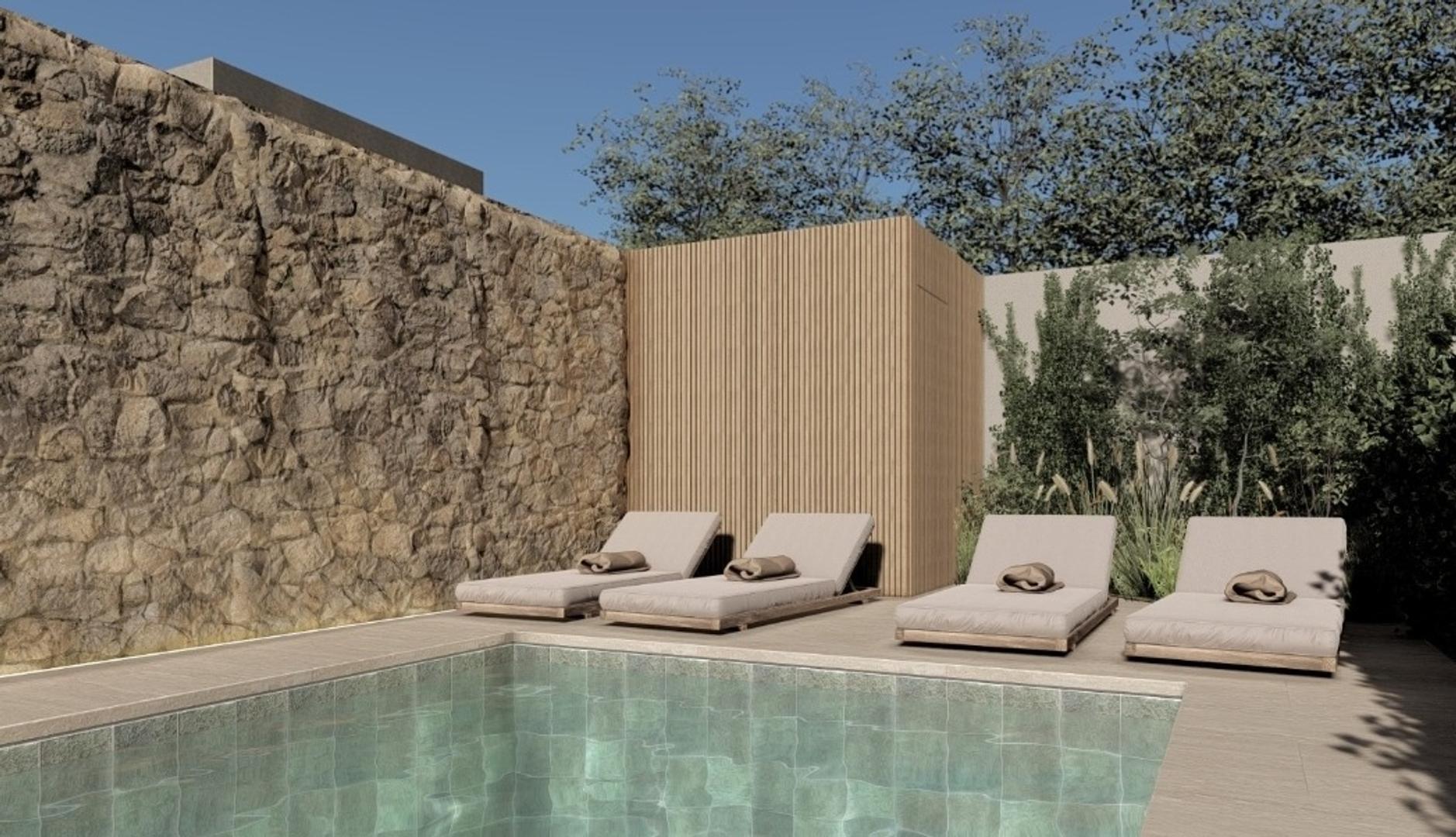 Departamento de dos amb. balcón VENTA EN POZO