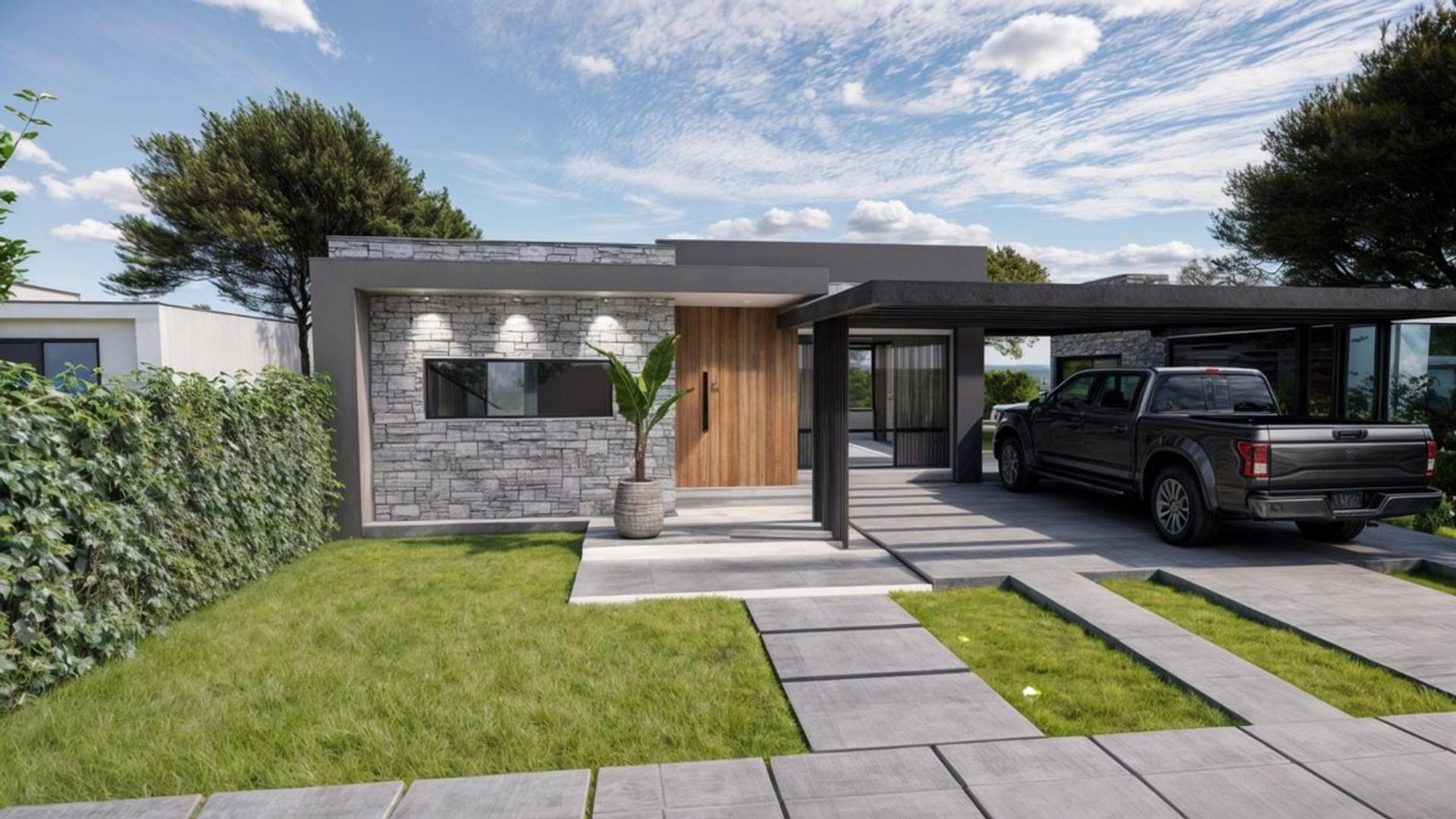 Casa estilo minimalista Bº La Quebrada Lujan