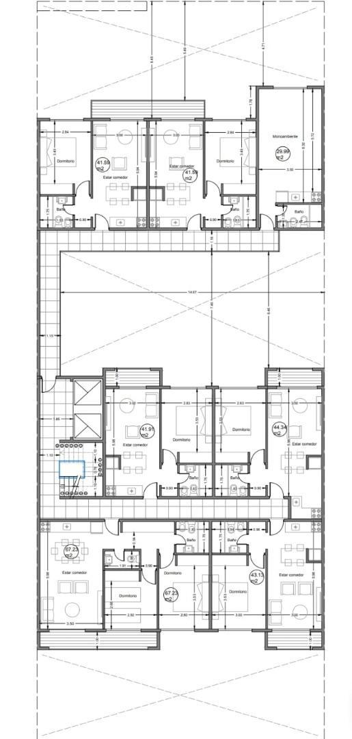 Departamento en Venta de 1 dormitorio