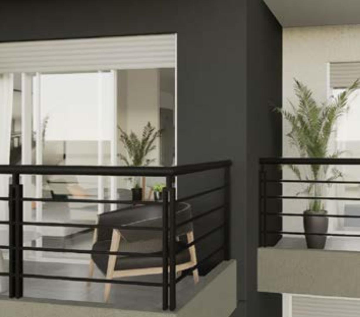 DEPARTAMENTO TRES AMBIENTES -FRENTE - EN POZO-MORON