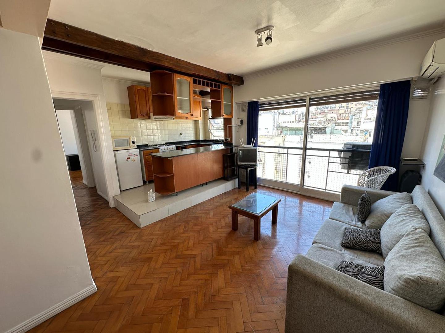 DEPARTAMENTO DOS AMBIENTES-SAN NICOLÁS-ALQUILER TEMPORAL