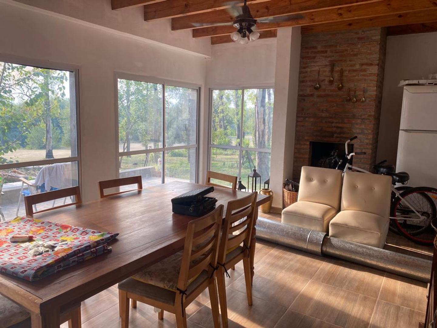 Venta | Cabaña | 2 Dormitorios | Pileta | Vista Al Rio | Oliveros | Campo Timbo