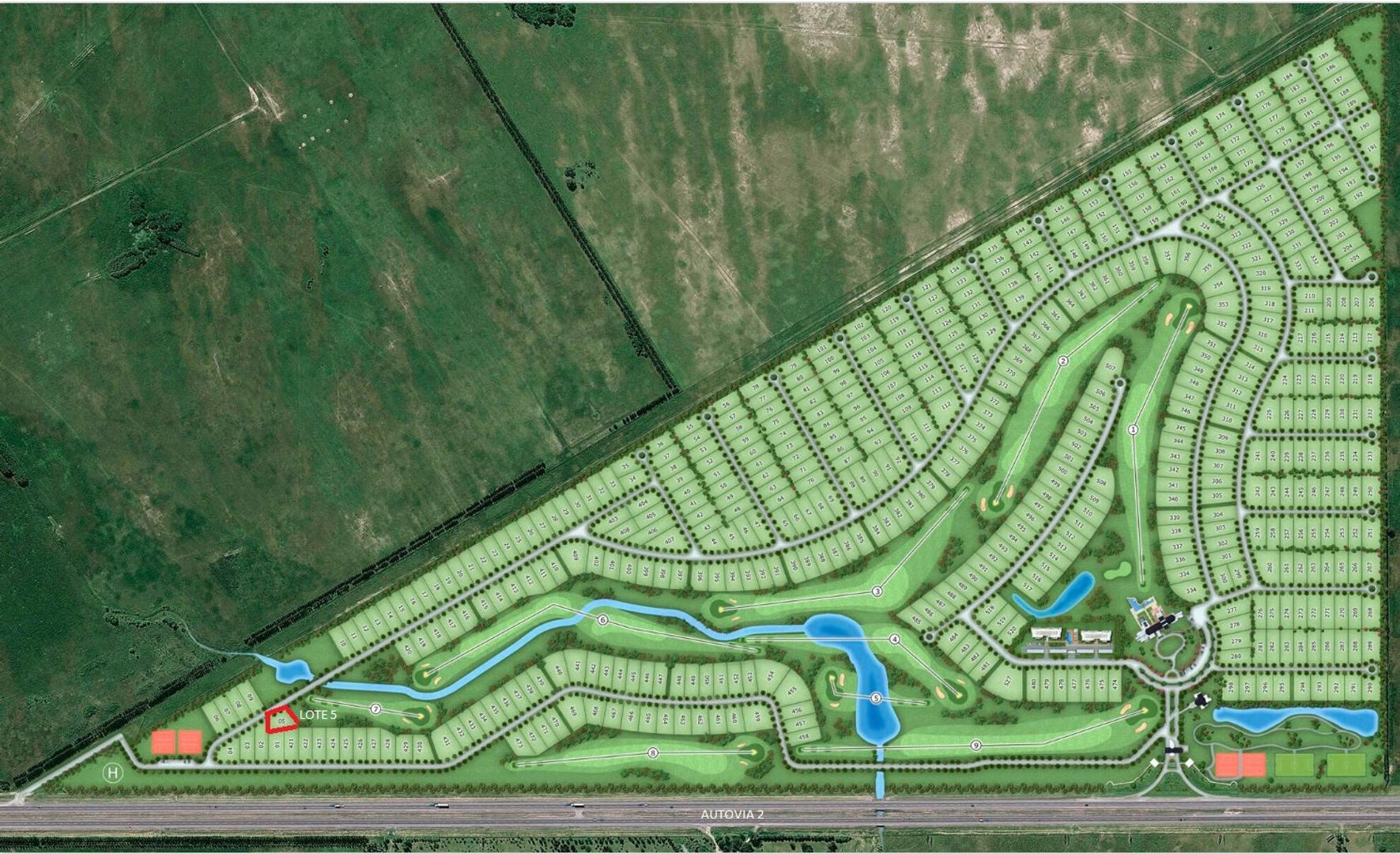 Lote en Venta, Haras del Sur II, Club de Campo.La Plata