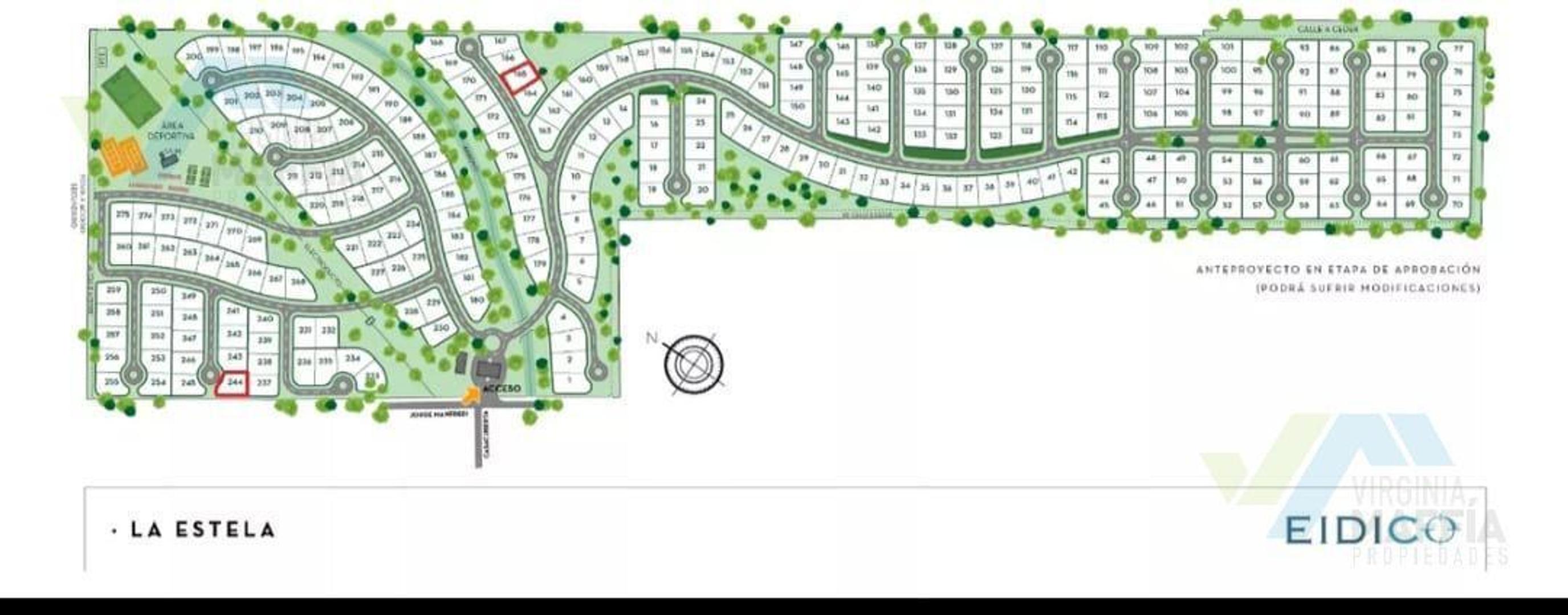 Terreno en Venta de 625,0 m2