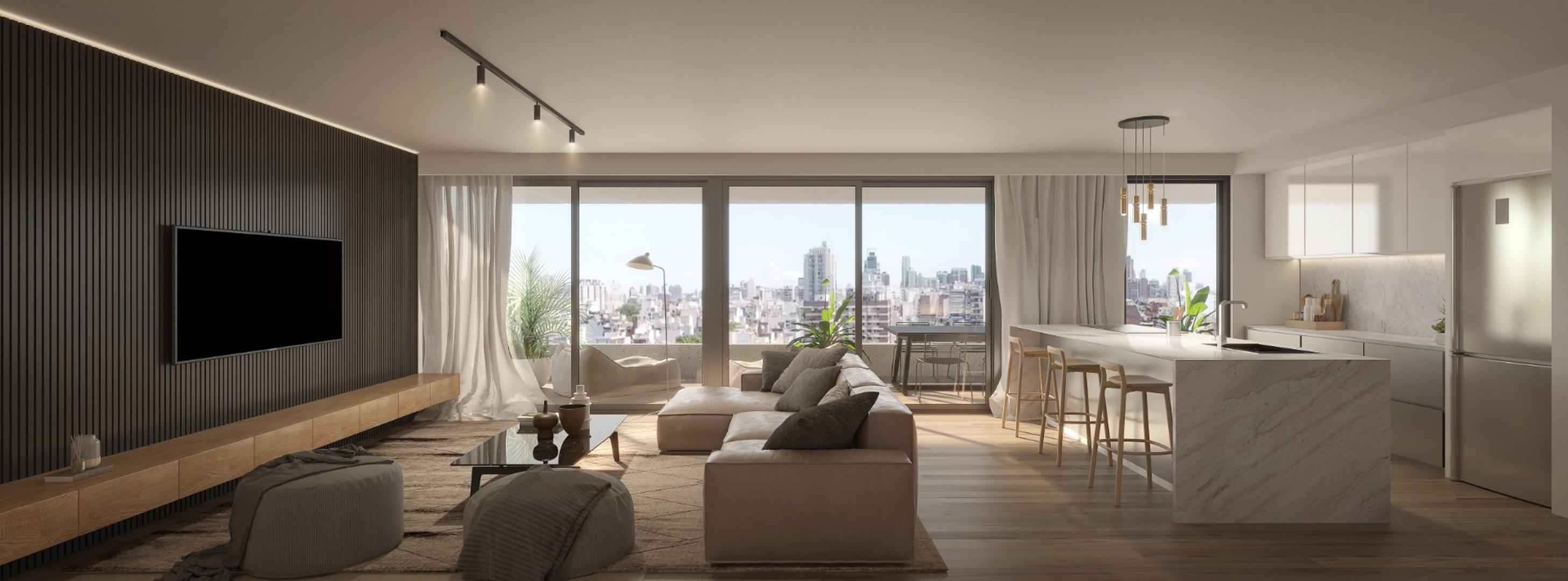 Departamento en Venta de 1 dormitorio