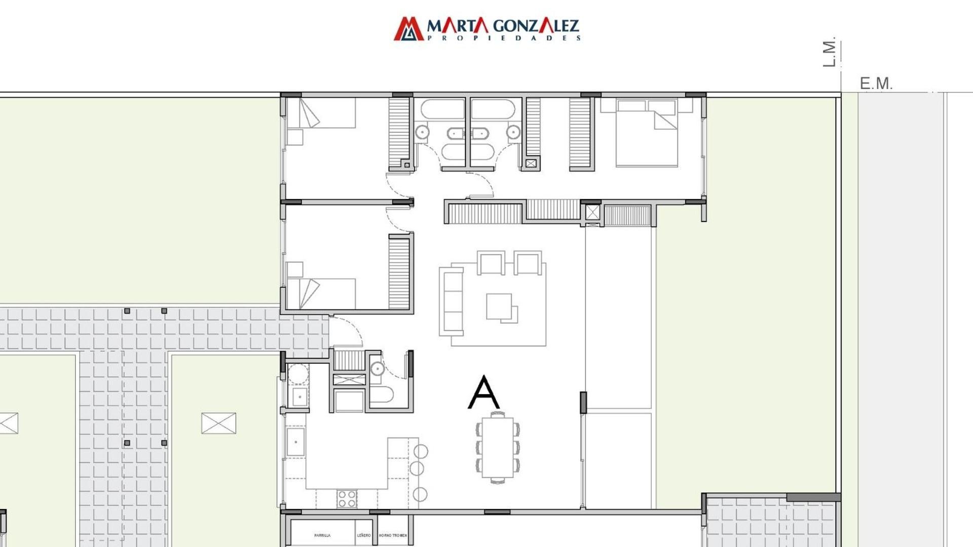 Departamento en Venta con 26 cocheras