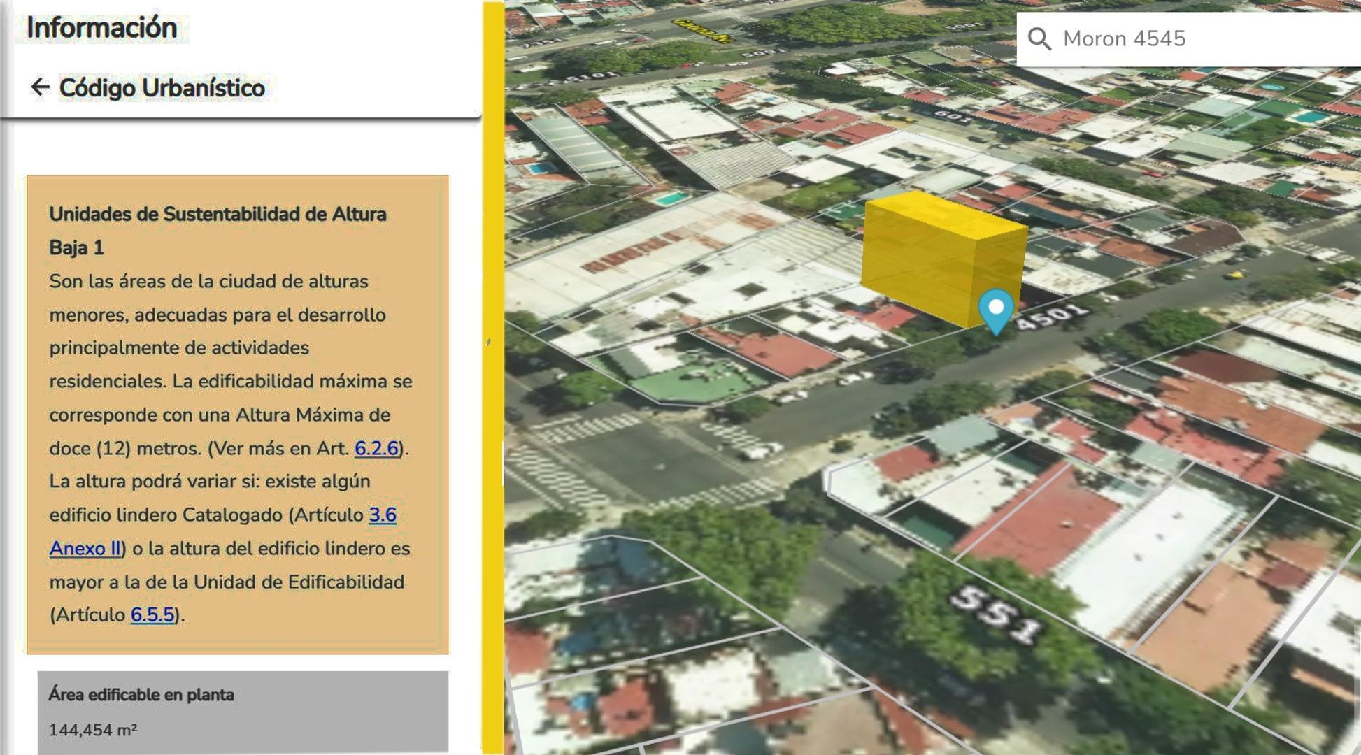 Terreno P/Construir 12M Altura Max. C/Antigua Casa 4A.