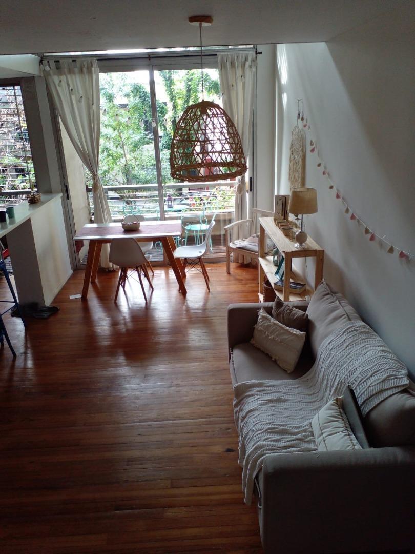 Departamento 2 ambientes con 2 baños