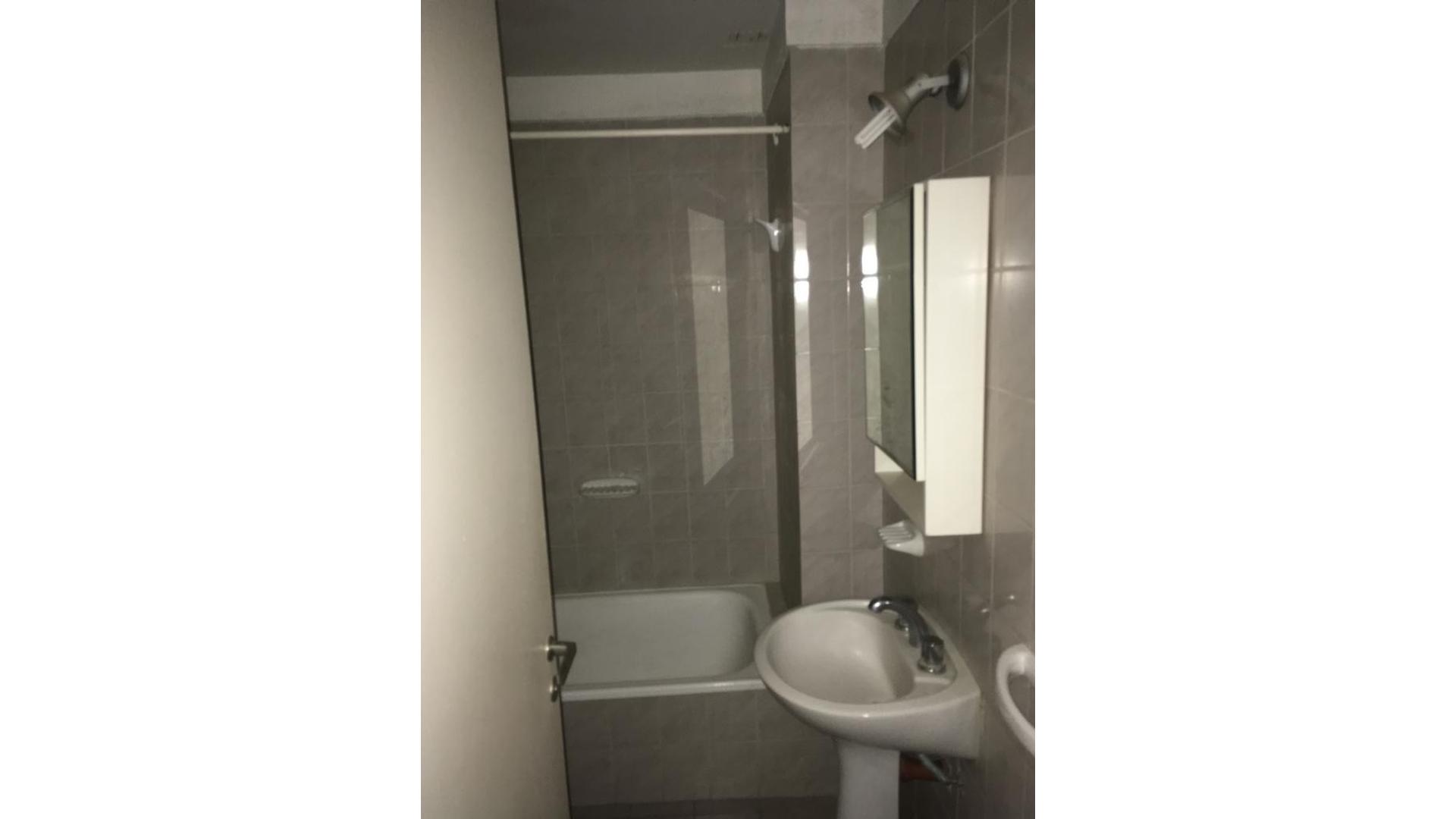 Departamento Monoambiente con 1 baño