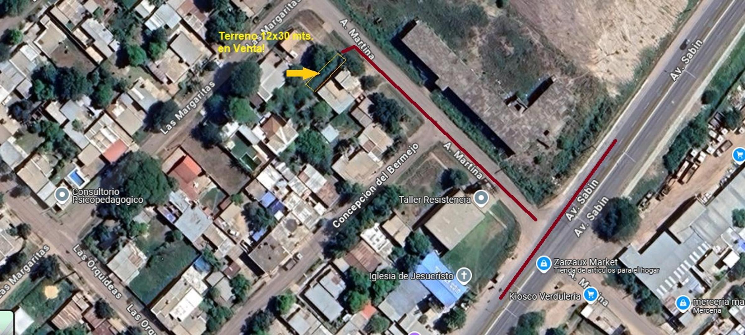 Terreno en Venta de 360,0 m2