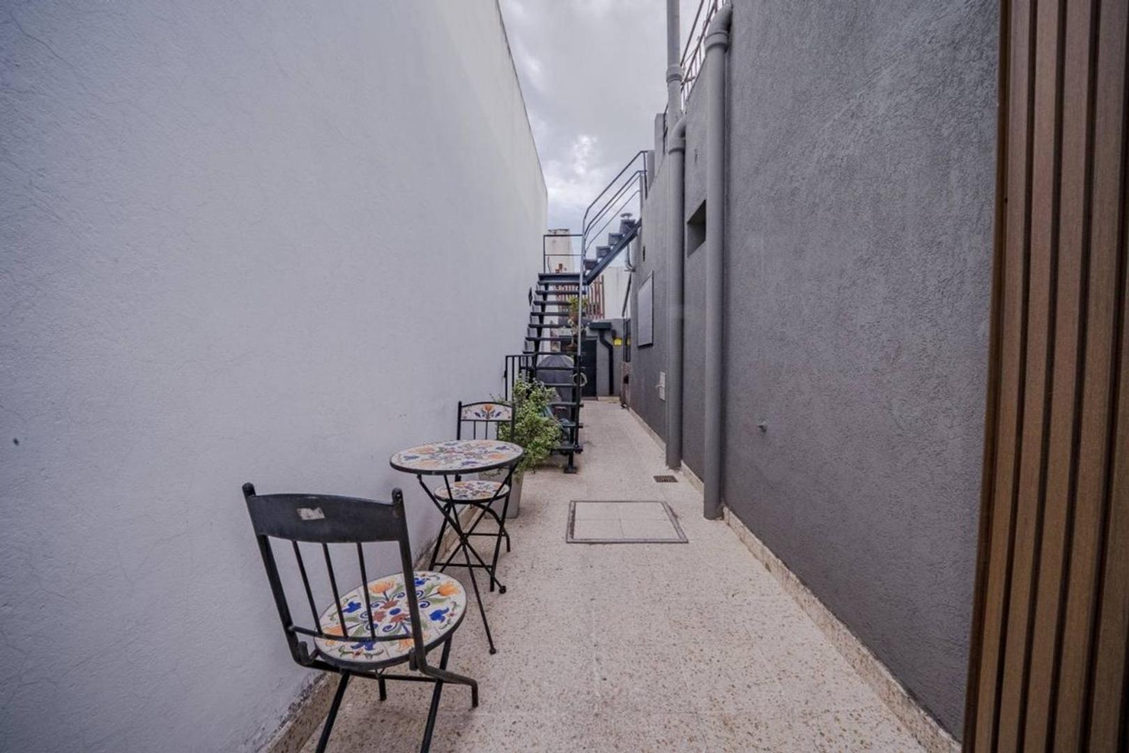 Depto Tipo Casa 3 ambientes con 1 baño