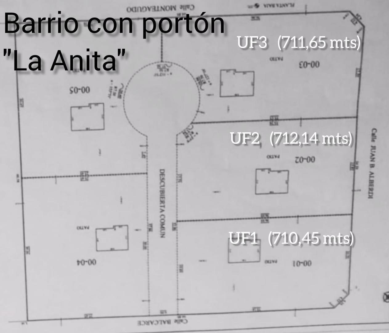 Barrio Con Portón " La Anita "