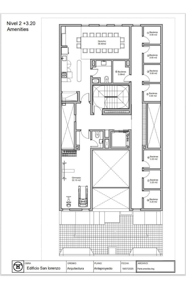 Departamento 3 ambientes con 3 baños