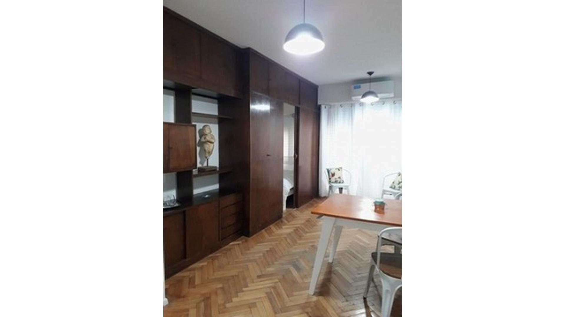 Departamento 2 ambientes con 1 baño