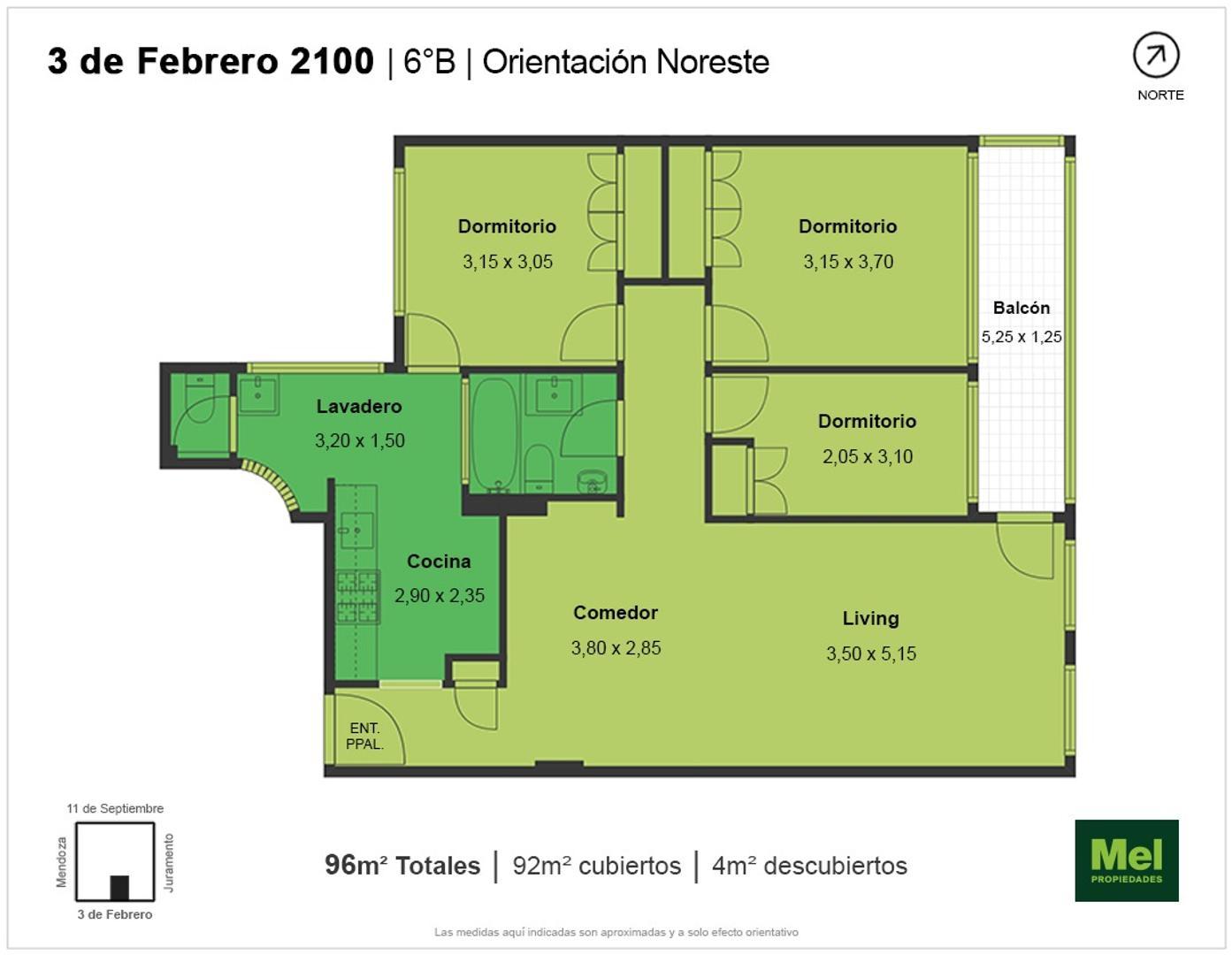 3 De Febrero 2100