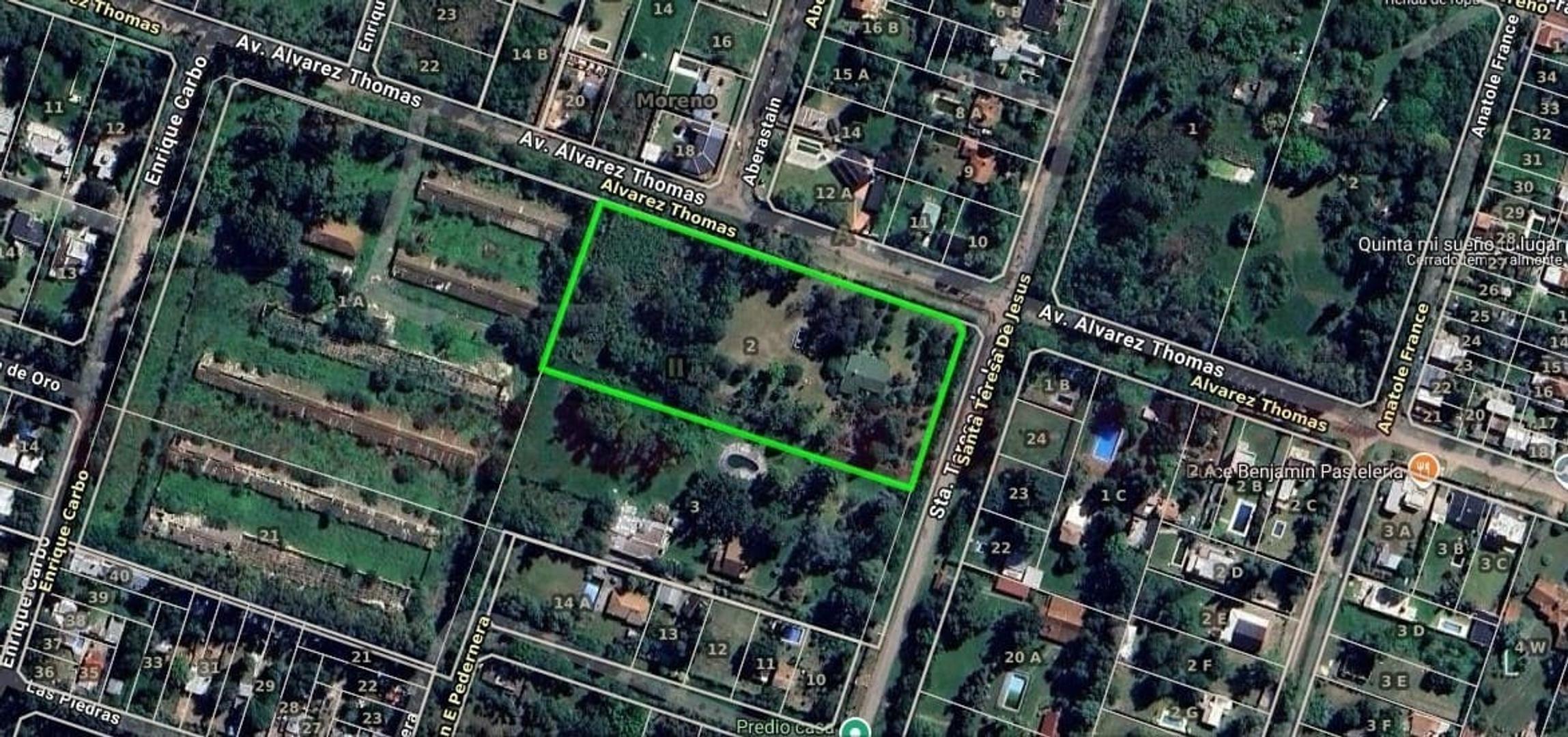 TERRENO DE 1200 M² A SUBDIVIDIR EN LA REJA