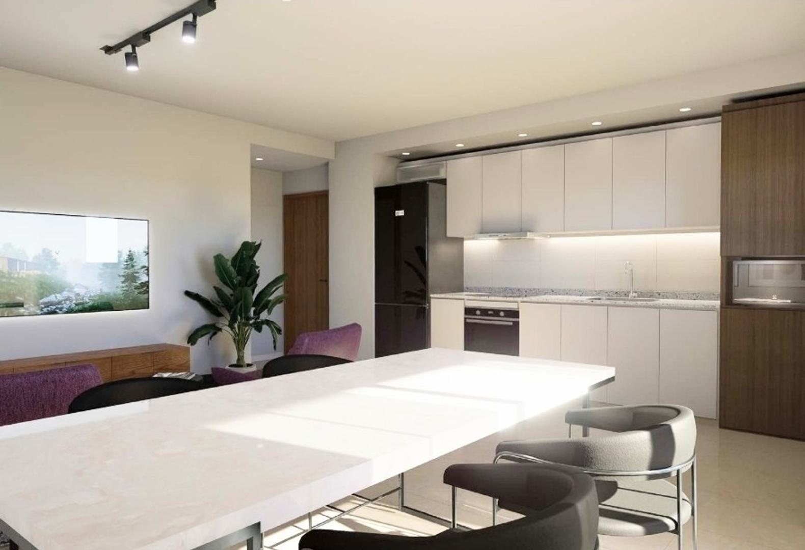 DEPARTAMENTO DE DOS AMBIENTES CON PARRILA EN EL BALCON