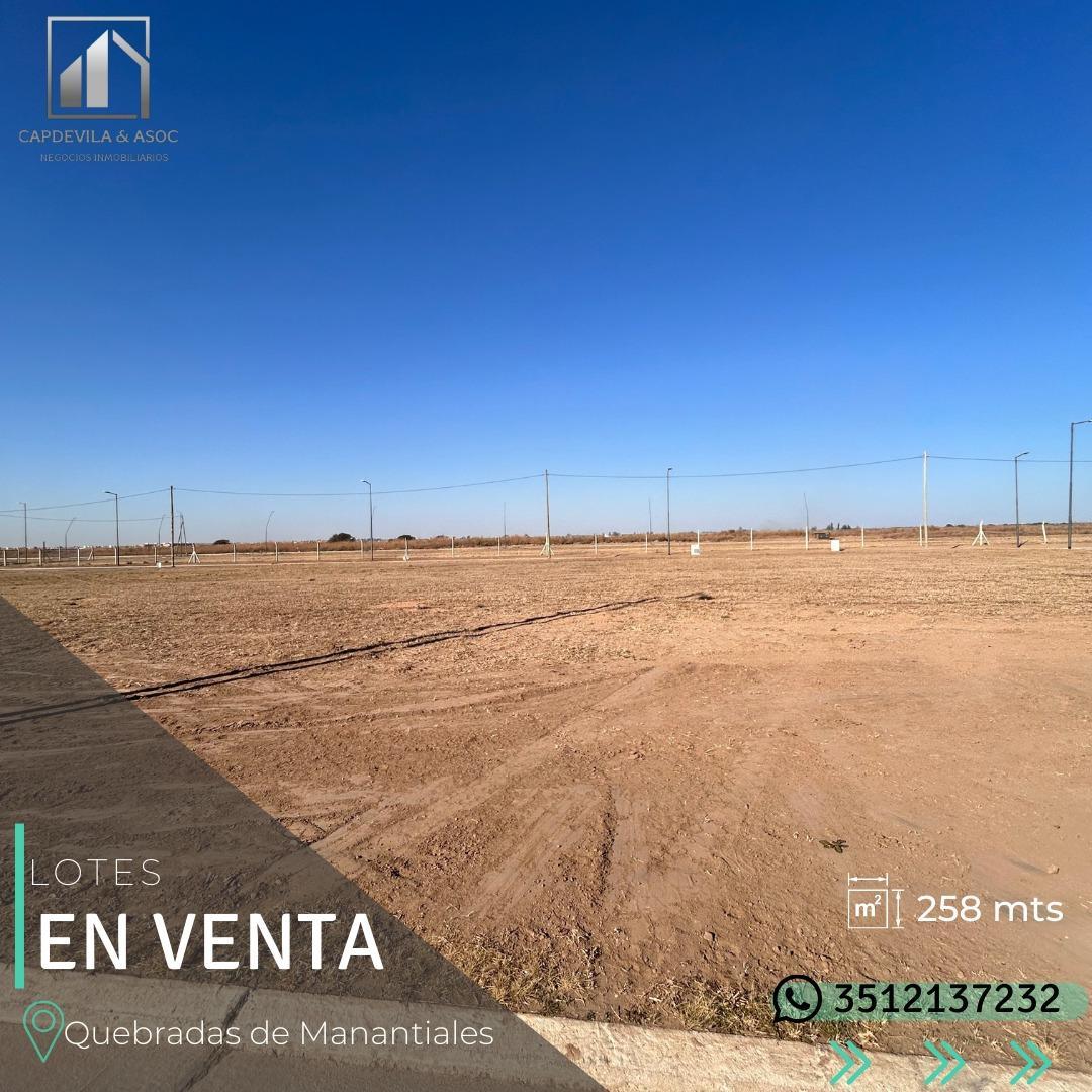 LOTE APTO DUPLEX  - QUEBRADAS DE MANANTIALES