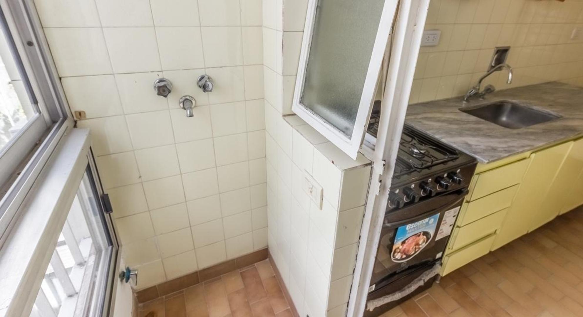 Departamento 2 ambientes con 1 baño