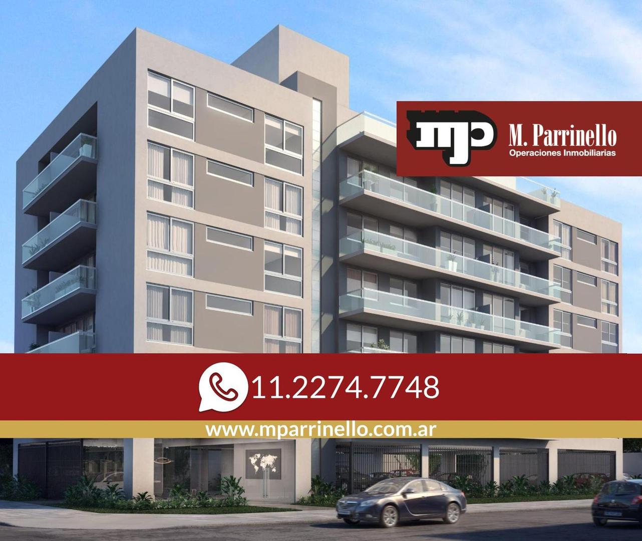 Amplio departamento de 3 ambientes con balcón y cochera opcional- FINANCIACION- En Venta