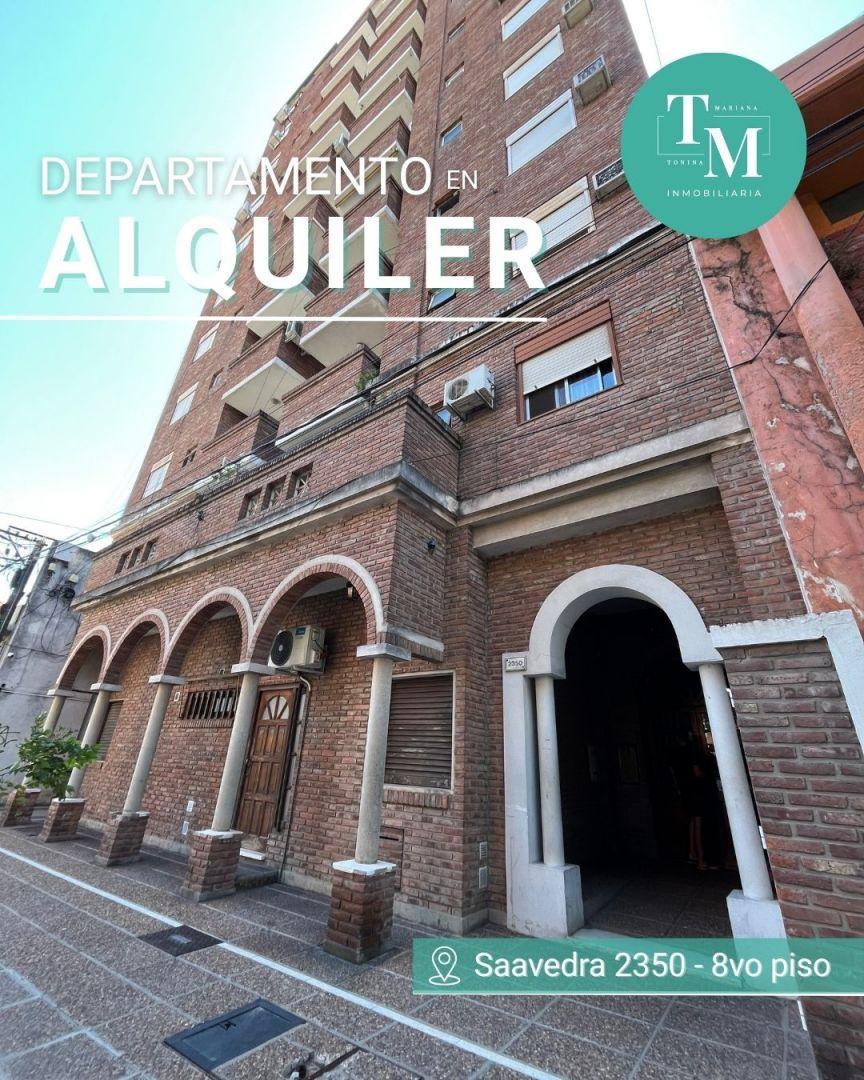Departamento de dos dormitorios en alquiler - Saavedra 2350