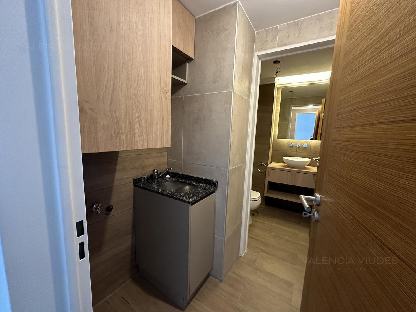 Departamento 2 ambientes con 1 baño