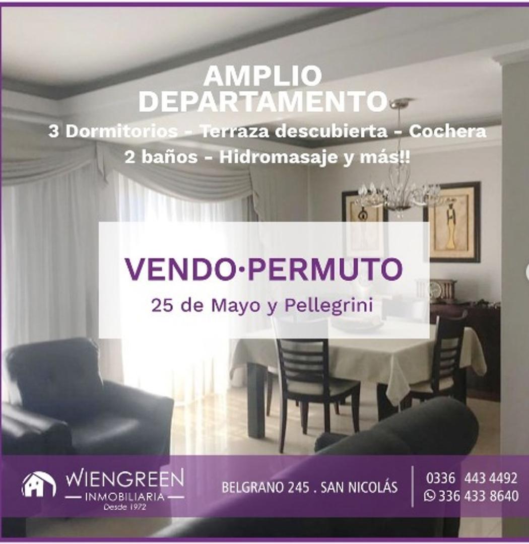 VENDO o PERMUTO   Departamento de 3 Dormitorios