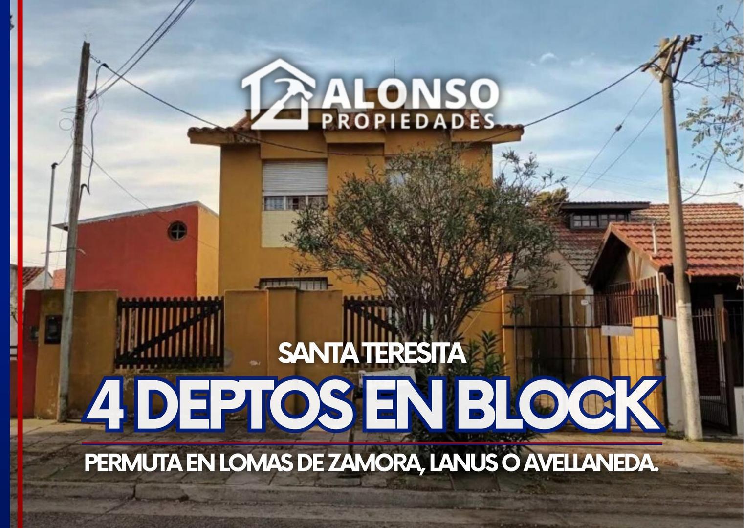 4 Deptos En Block a Metros Del Mar en Venta