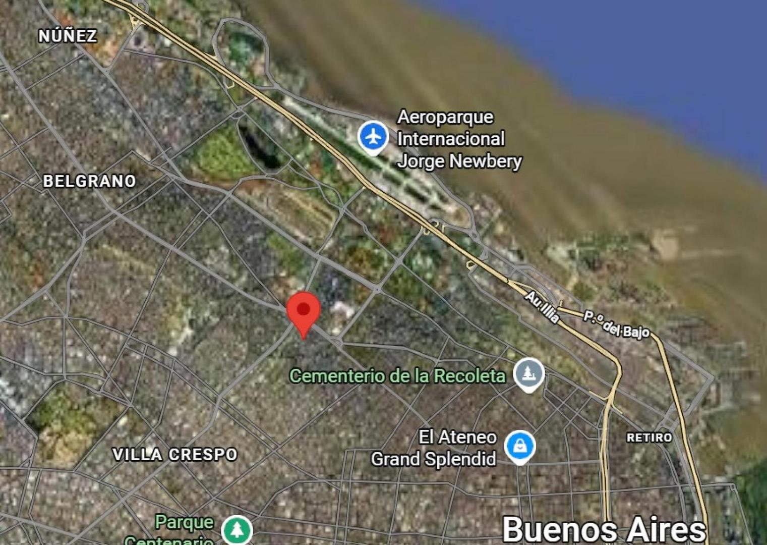 Departamento 2 ambientes con 1 baño