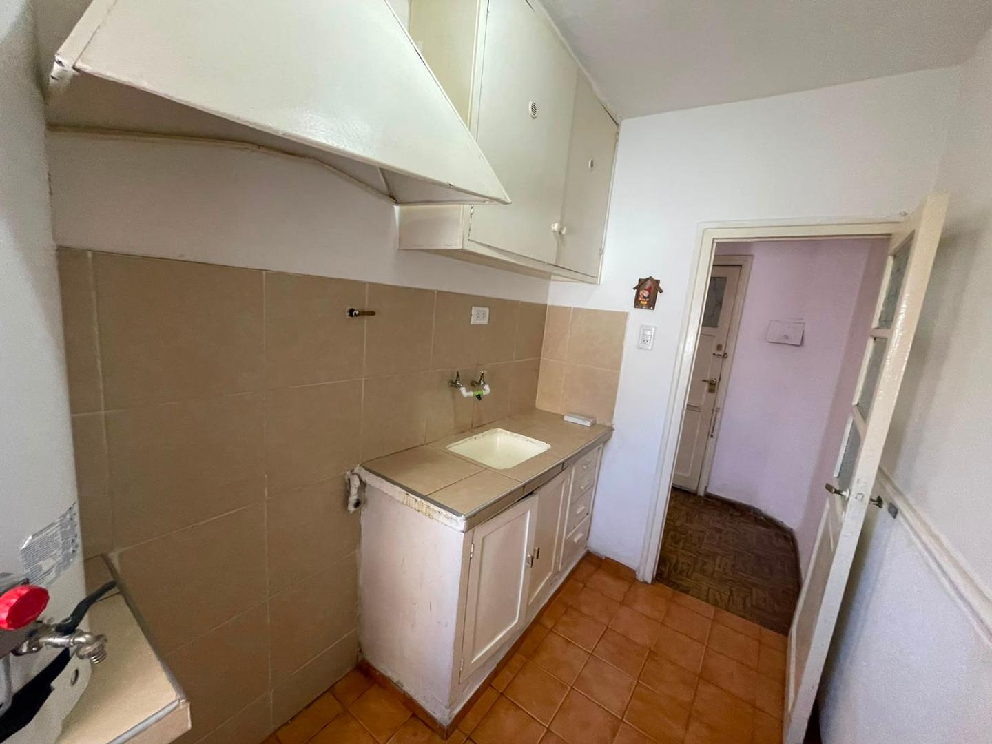 Departamento 2 ambientes con 1 baño