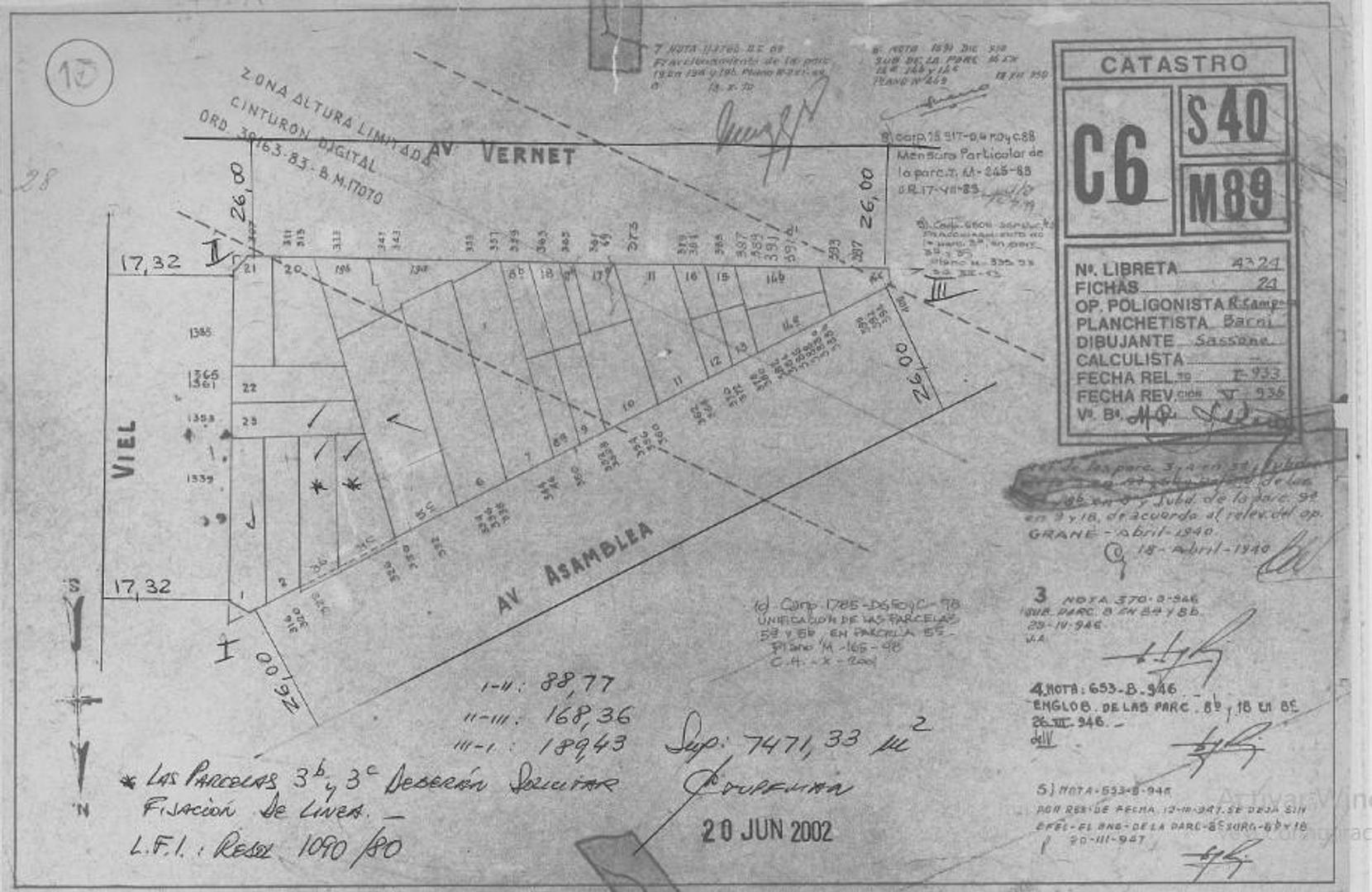 Terreno en Venta 8  mts Frente