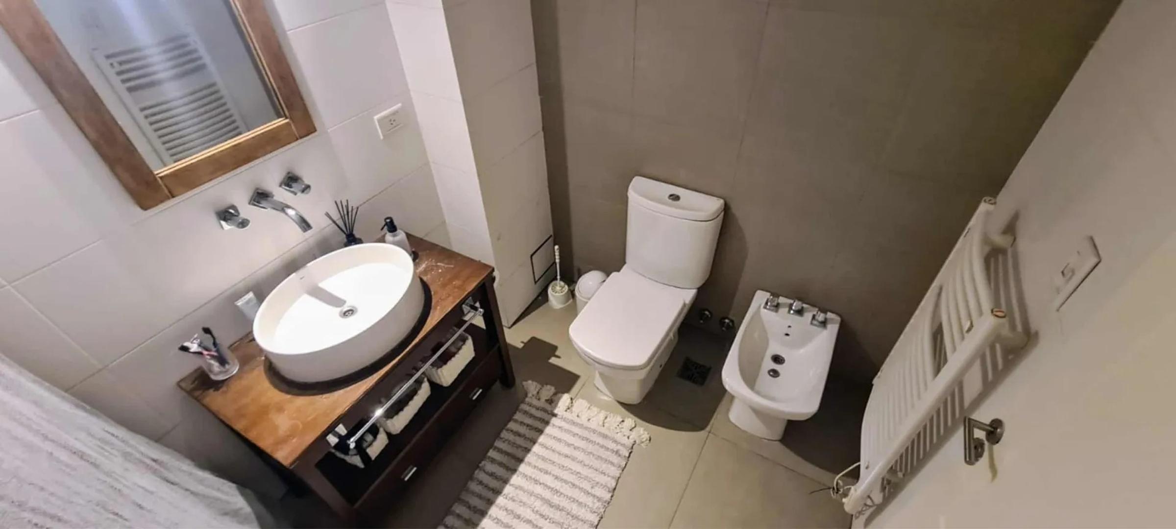 Departamento 2 ambientes con 1 baño