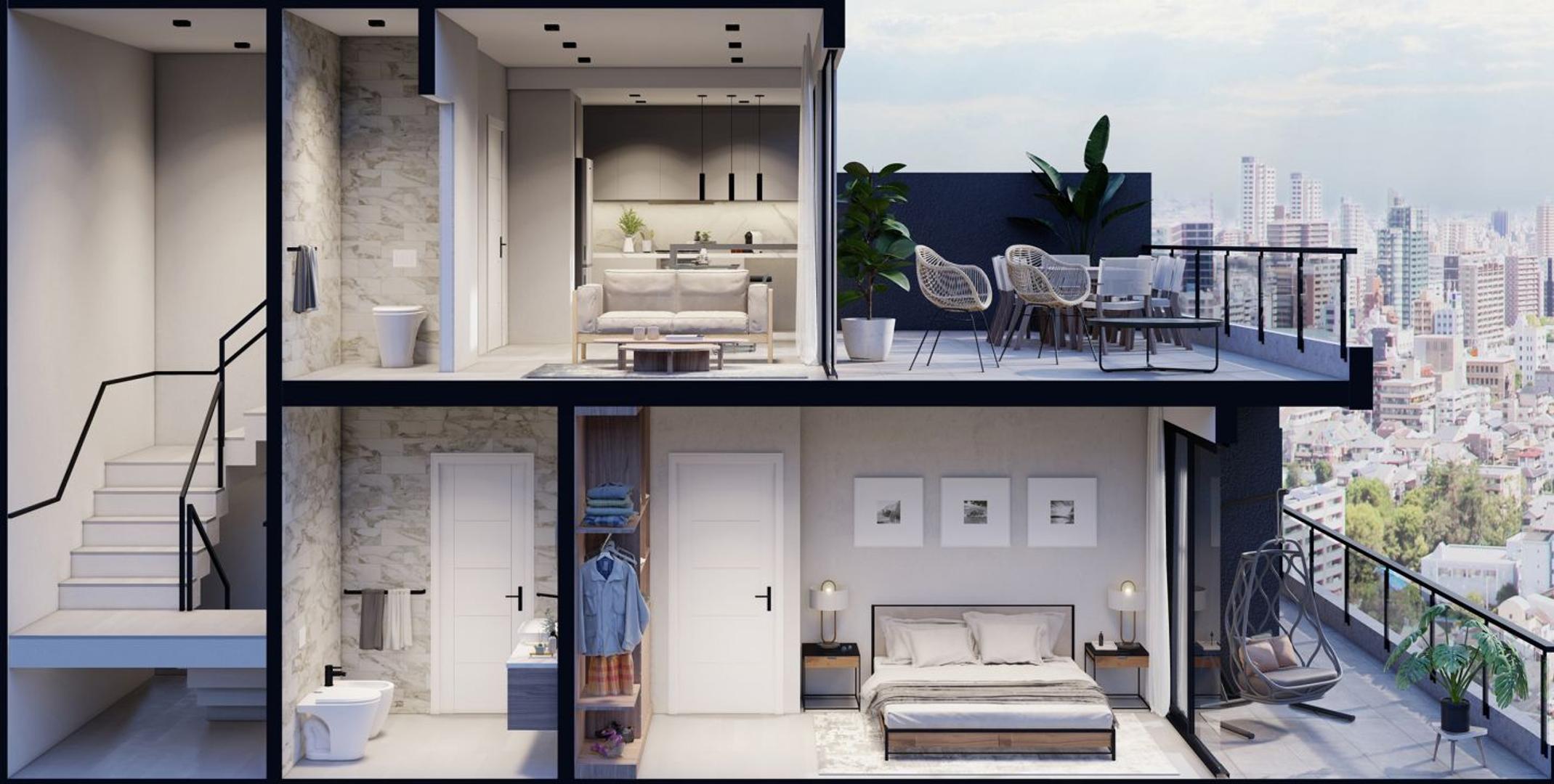 Venta edificio de 1 -3 y 4 amb en duplex - Almagro