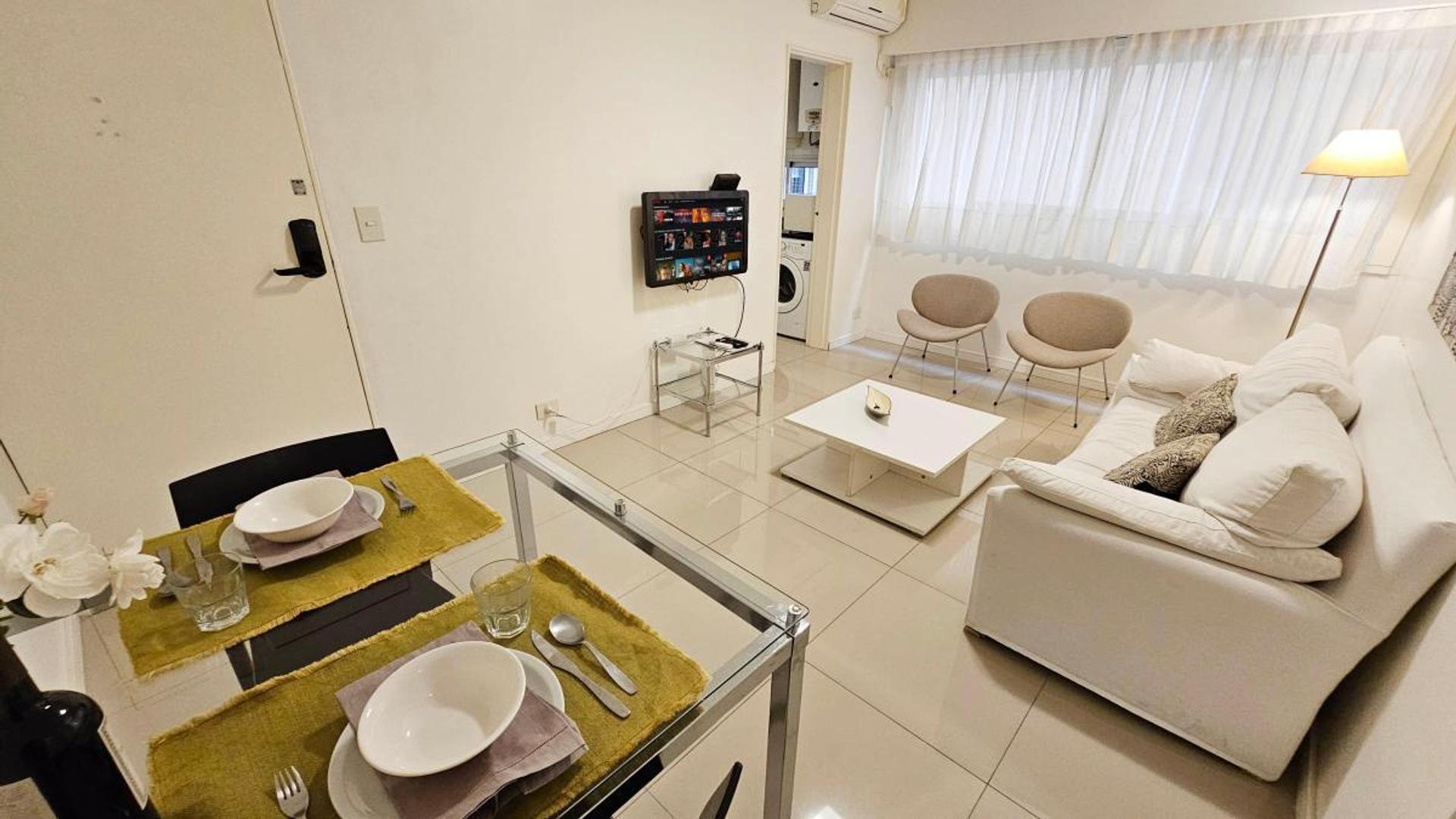 DEPARTAMENTO ALQUILER AMOBLADO 3 AMBIENTES EN BELGRANO