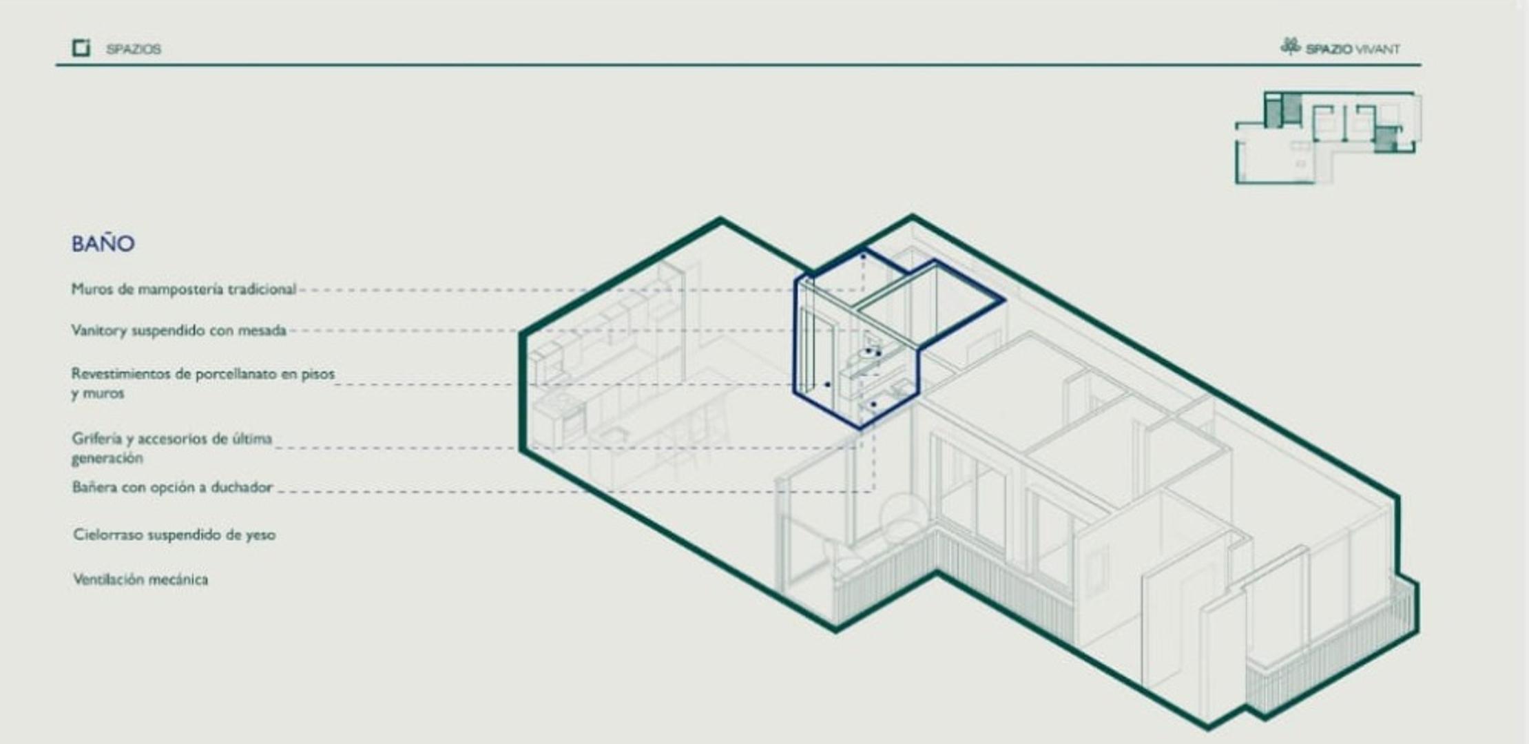 Departamento 4 ambientes con 1 baño