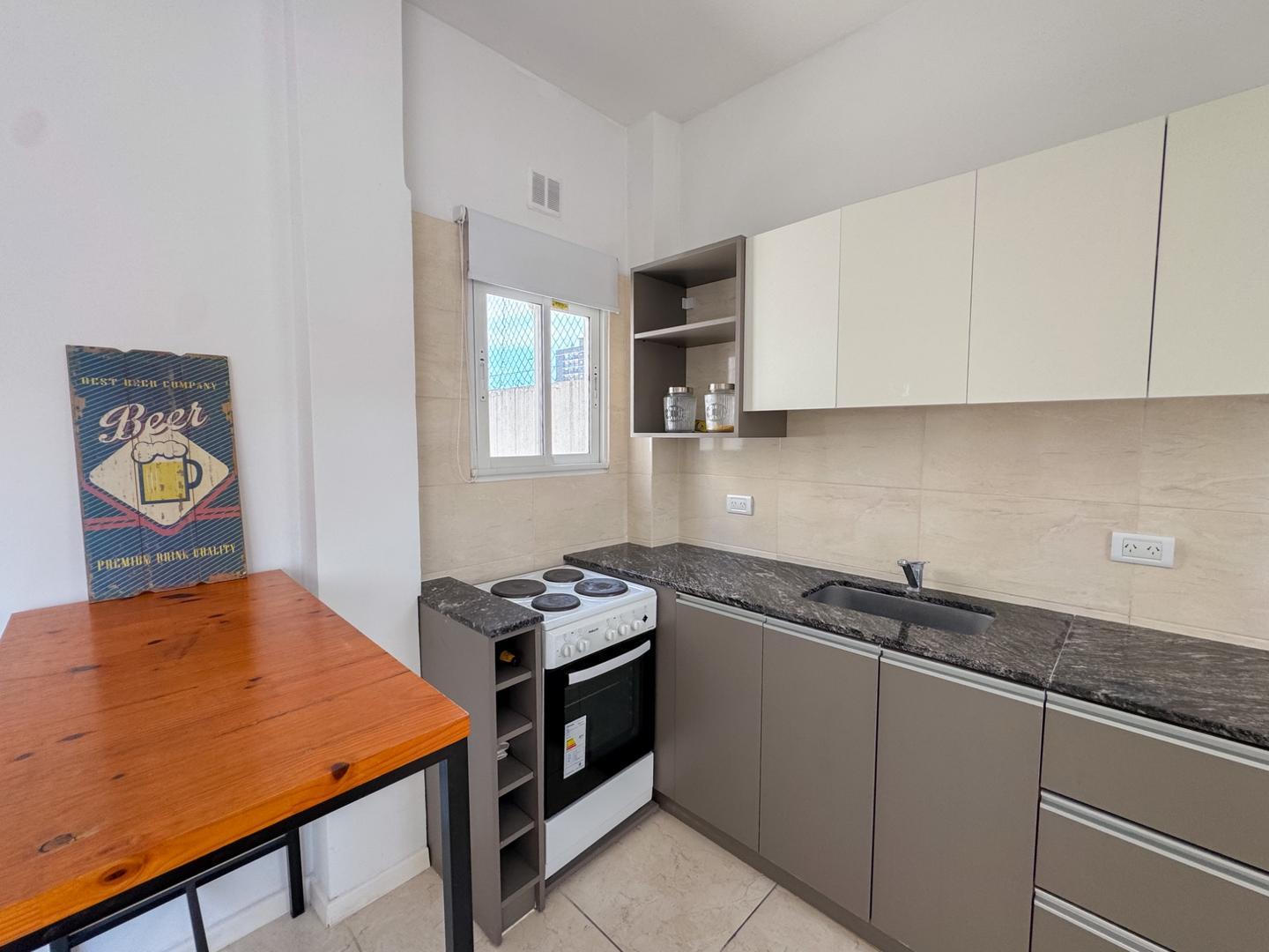 Departamento Monoambiente con 1 baño