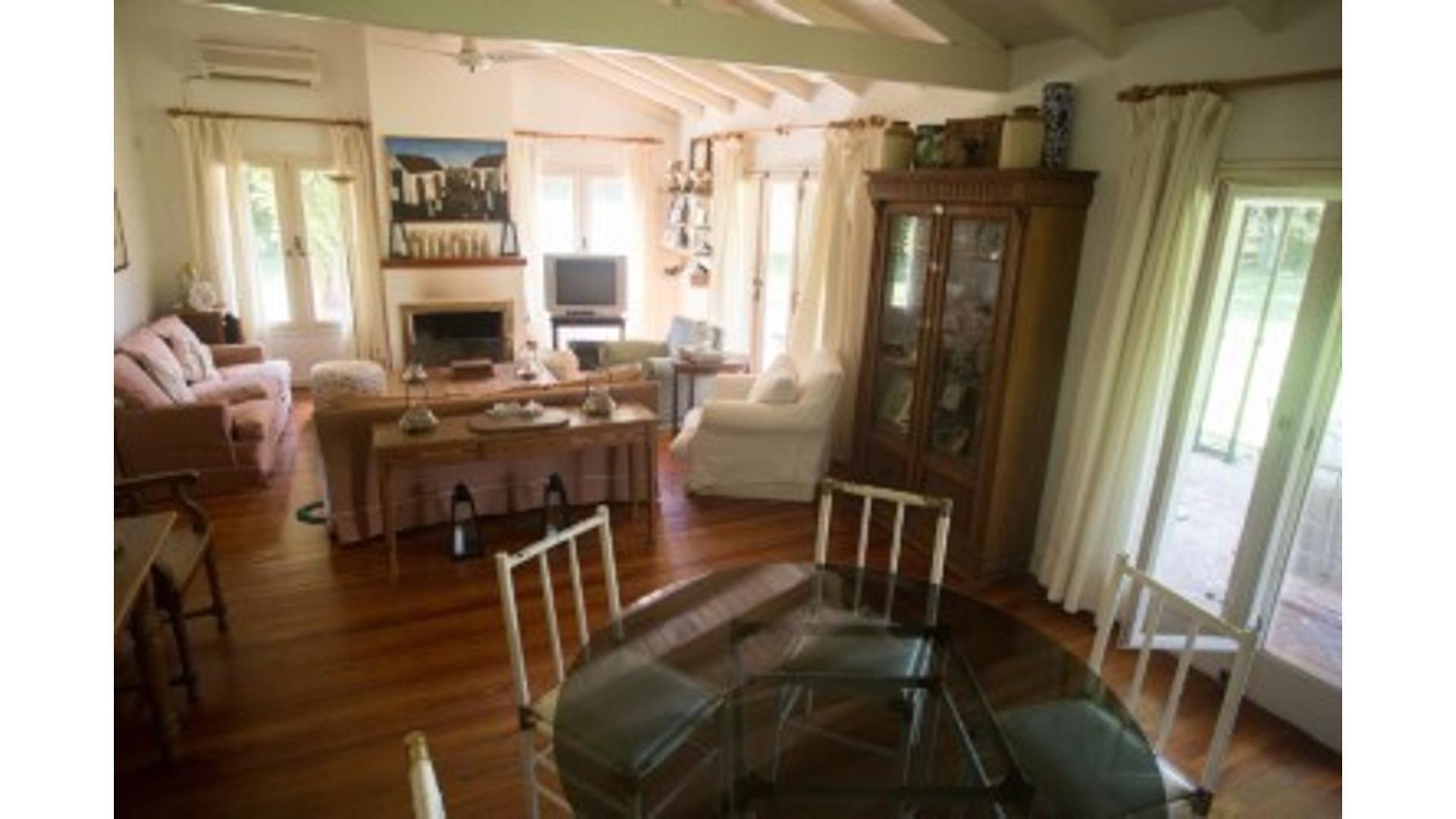 ALQUILER TEMP /CASA COUNTRY LUJAN 4 DOR PILETA /