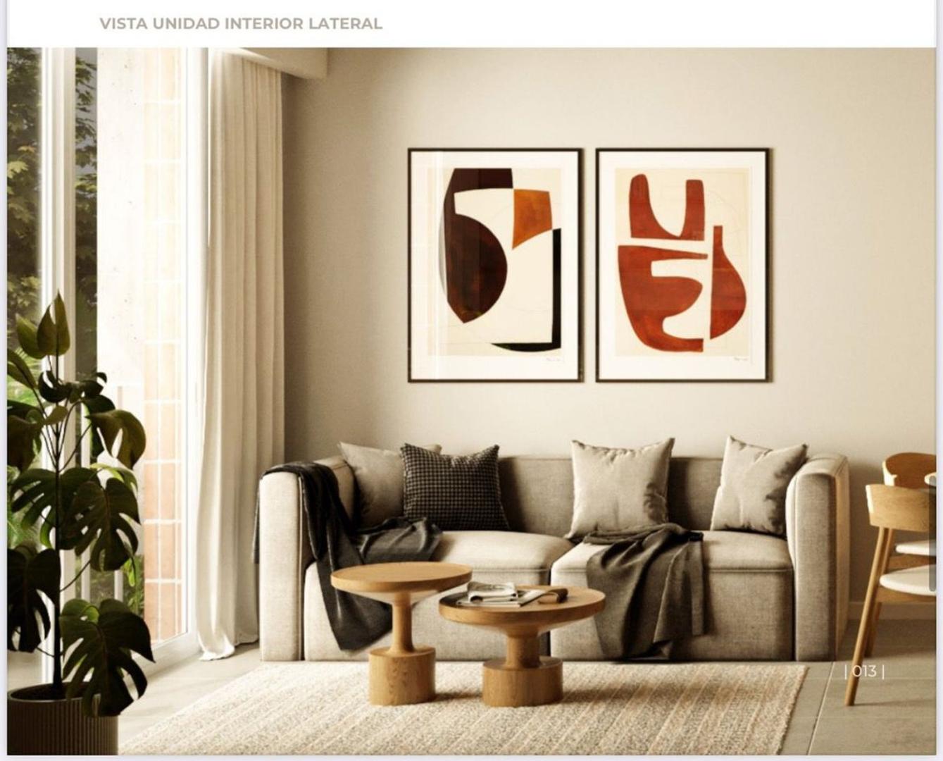 Departamento 2 ambientes con 1 baño