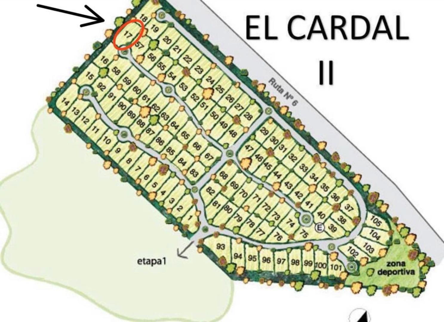 LOTE EN BARRIO EL CARDAL II